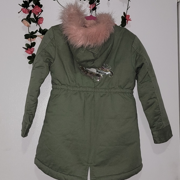 Girl's winter coat - Picture 3 of 4